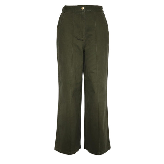 Barbour Womens Allerston Trousers Olive - The Sporting Lodge