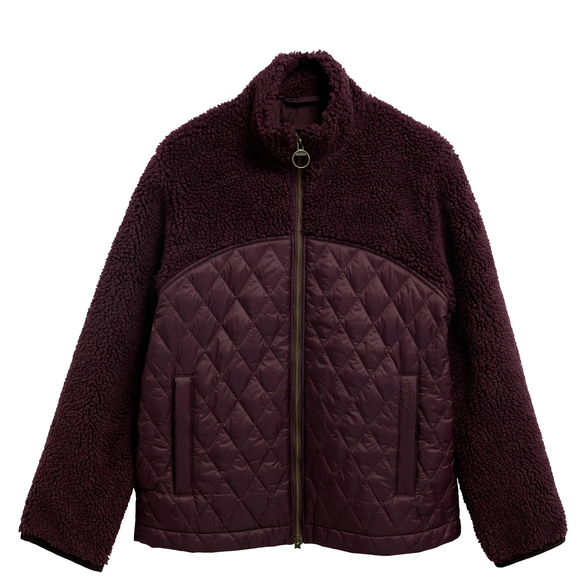 Barbour Womens Ami Casual Fleece Jacket Fig