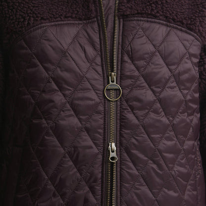 Barbour Womens Ami Casual Fleece Jacket Fig