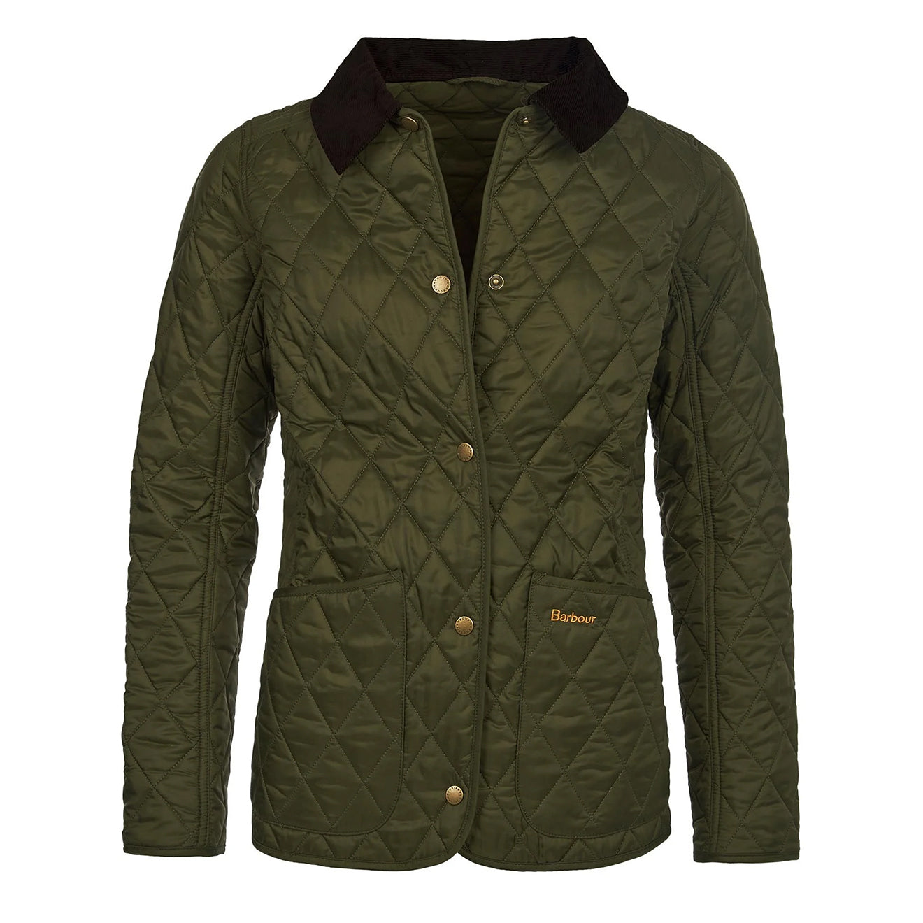 Barbour Womens Annandale Quilted Jacket Olive - The Sporting Lodge