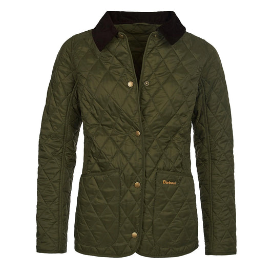 Barbour Womens Annandale Quilted Jacket Olive - The Sporting Lodge
