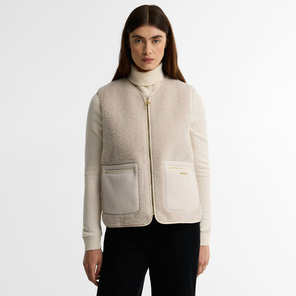 Barbour Womens Bainford Liner Jacket Ecru