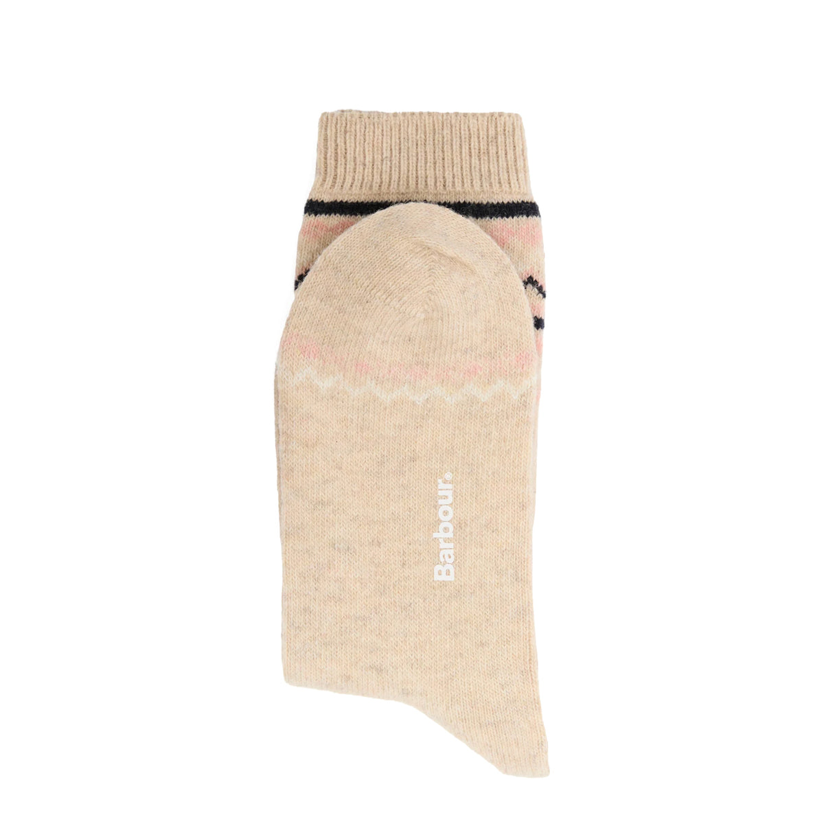 Barbour Womens Barbour Anaise Fairisle Sock Birch