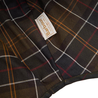 Barbour Womens Barbour Arlene Wax Tie Headscarf Classic Tartan