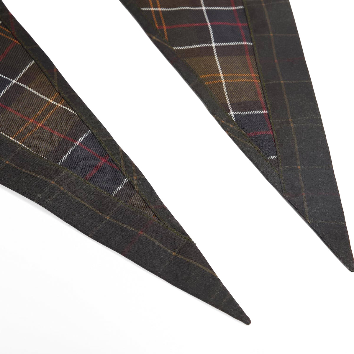 Barbour Womens Barbour Arlene Wax Tie Headscarf Classic Tartan