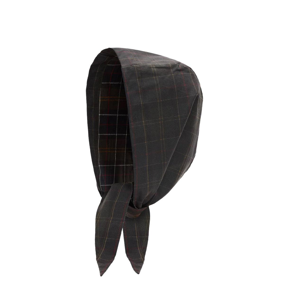 Barbour Womens Barbour Arlene Wax Tie Headscarf Classic Tartan