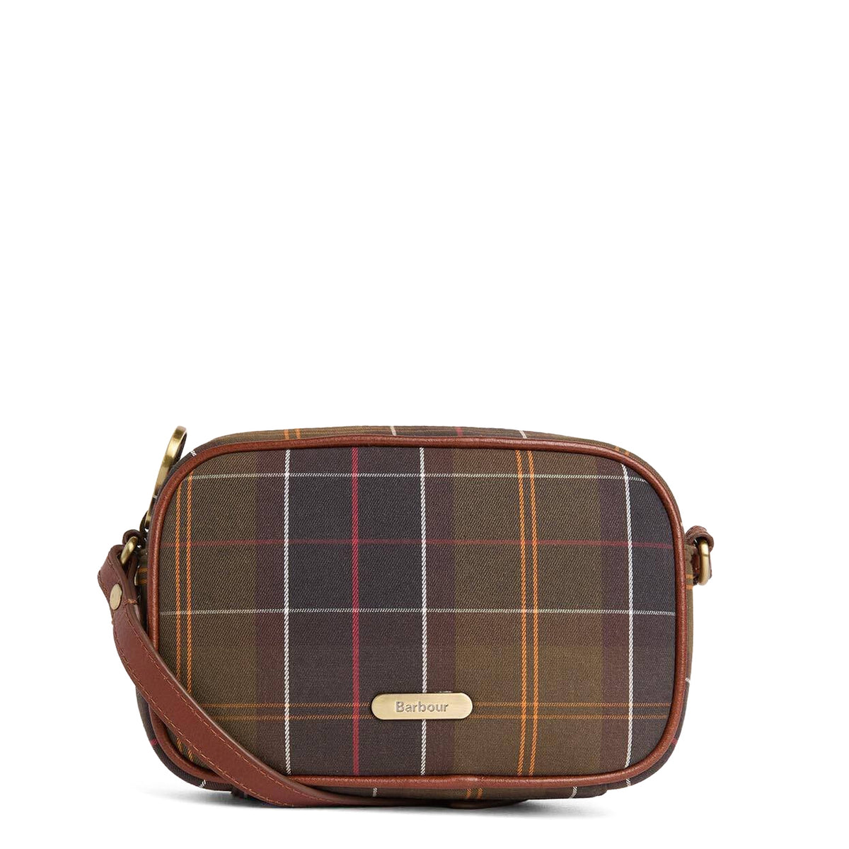 Barbour Womens Barbour Daphne Mini Tartan Crossbody Bag Classic Tartan