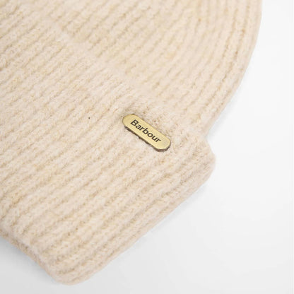 Barbour Womens Barbour Enid Knitted Beanie Hat Birch