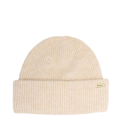 Barbour Womens Barbour Enid Knitted Beanie Hat Birch