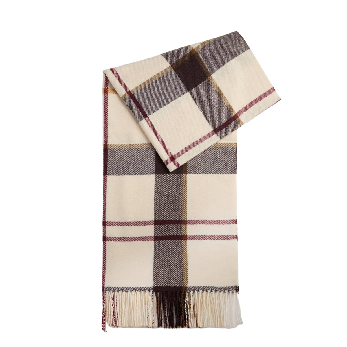 Barbour Womens Barbour Harriet Tartan Scarf Light Muted Tartan