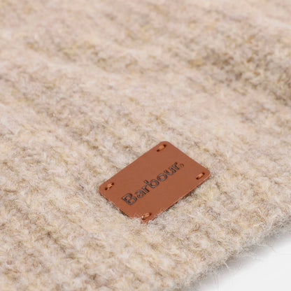 Barbour Womens Barbour May Knitted Snood Oat