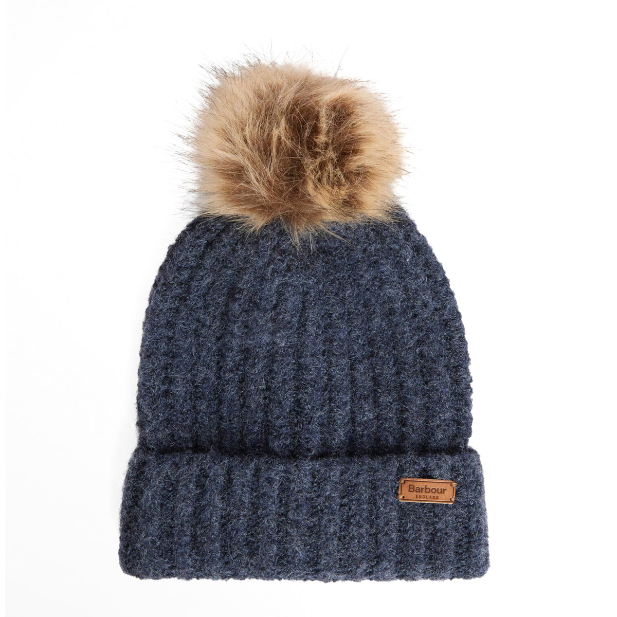 Barbour Womens Barbour Saltburn Beanie & Tartan Scarf Gift Set Birchwood