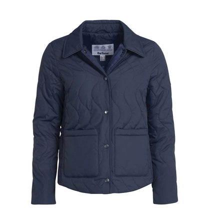 Barbour Womens Barmouth Quilted Jacket Summer Navy - The Sporting Lodge