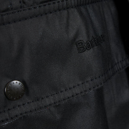 Barbour Womens Beadnell Wax Jacket Black - The Sporting Lodge