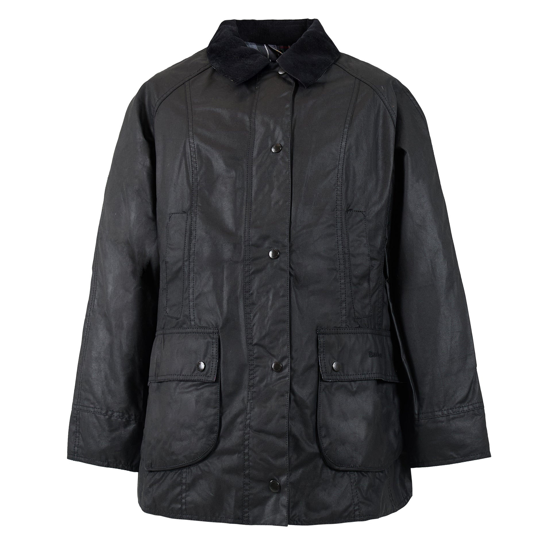 Barbour Womens Beadnell Wax Jacket Black The Sporting Lodge