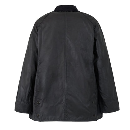 Barbour Womens Beadnell Wax Jacket Black - The Sporting Lodge