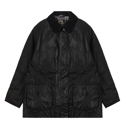 Barbour Womens Beadnell Wax Jacket Black