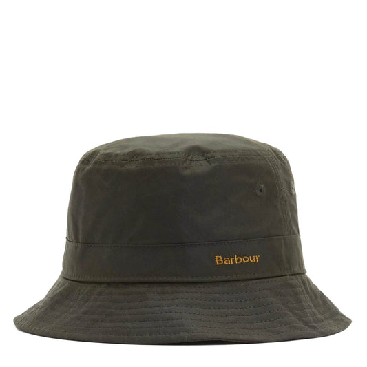 Barbour Womens Belsay Wax Sports Bucket Hat Fern - The Sporting Lodge