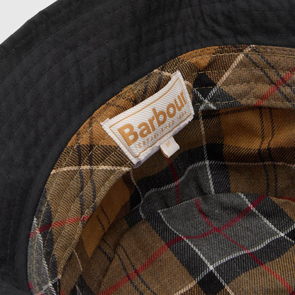 Barbour Womens Belsay Wax Sports Bucket Hat Navy