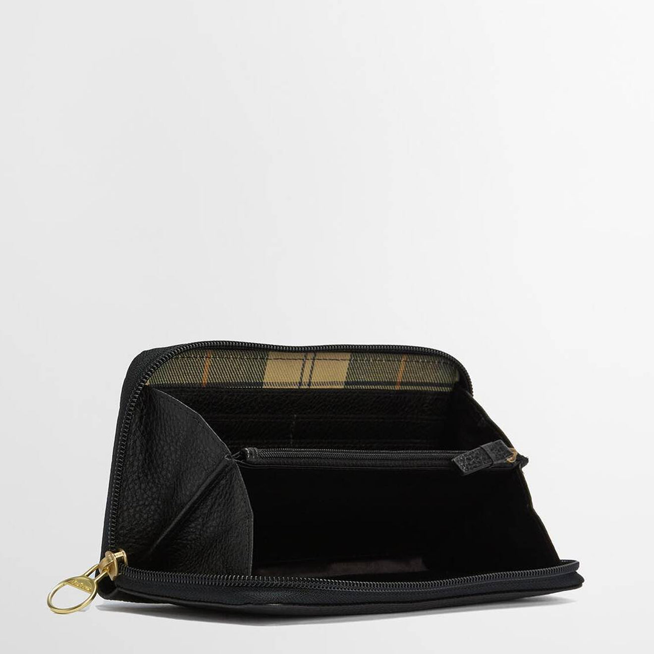 Barbour Womens Birch Leather Matinee Purse Black