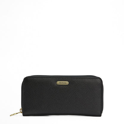 Barbour Womens Birch Leather Matinee Purse Black