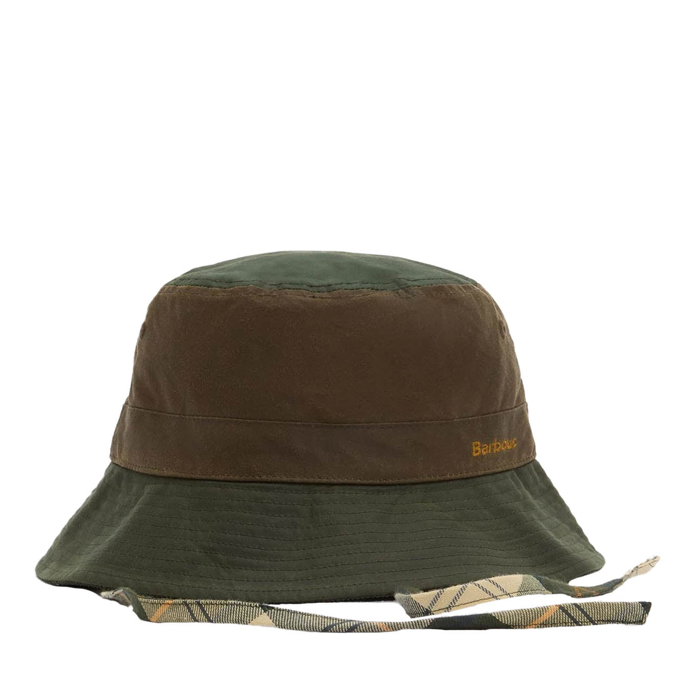 Barbour Womens Brackley Waxed Bucket Hat Fern/Beech