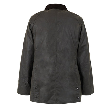 Barbour Womens Classic Beadnell Wax Jacket Olive
