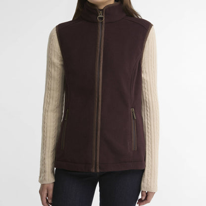 Barbour Womens Country Colton Fleece Gilet Fig