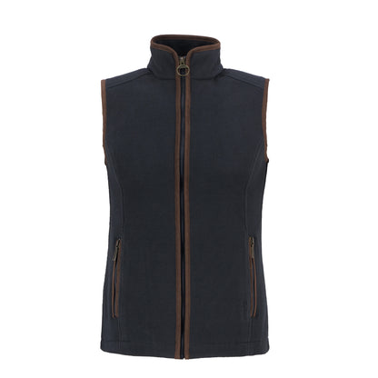 Barbour Womens Country Colton Fleece Gilet Navy