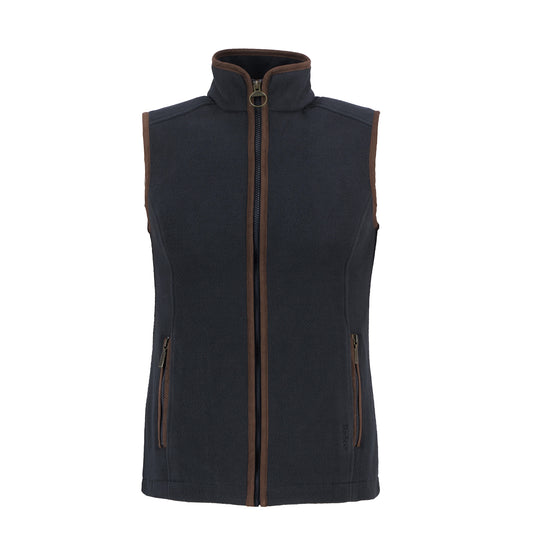 Barbour Womens Country Colton Fleece Gilet Navy