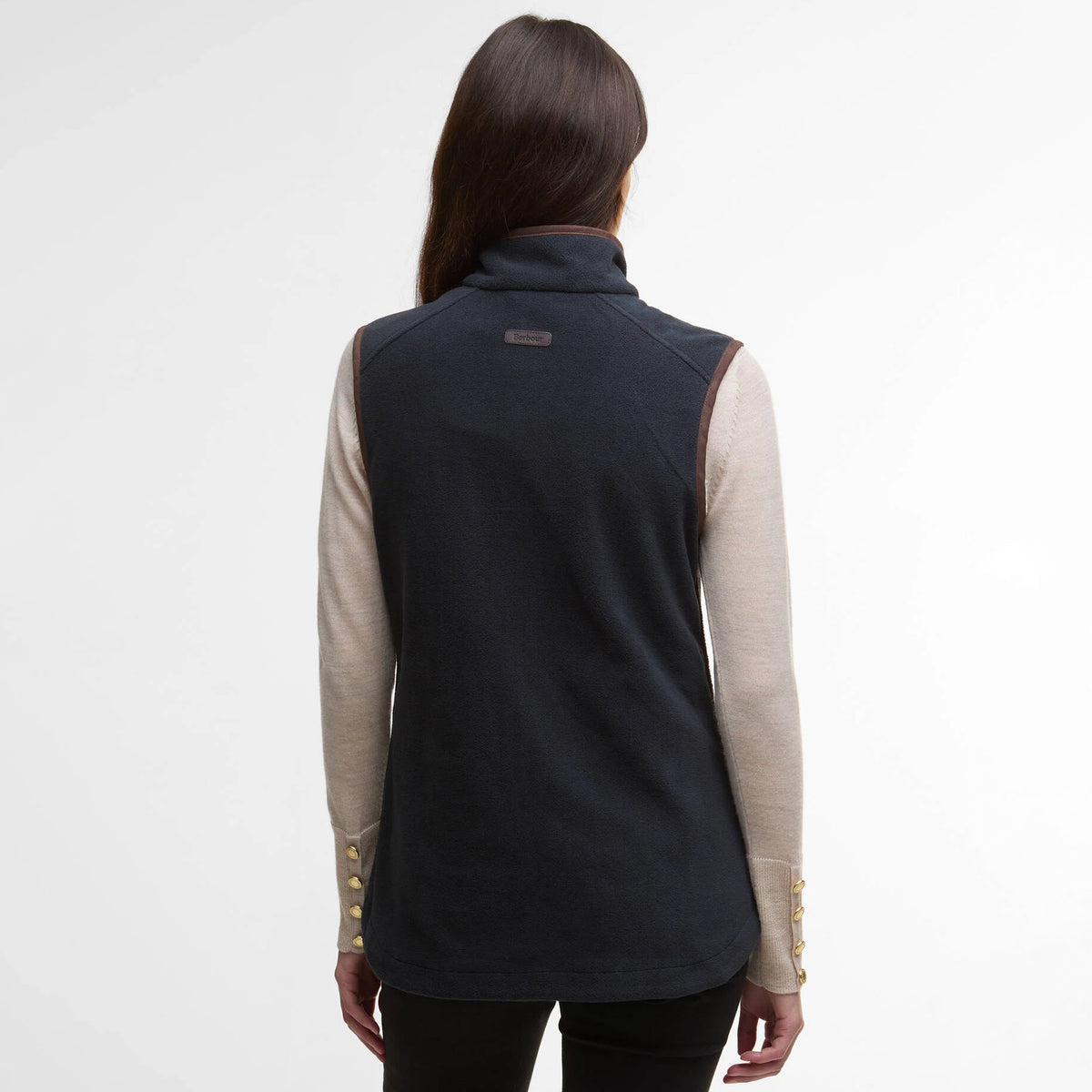 Barbour Womens Country Colton Fleece Gilet Navy