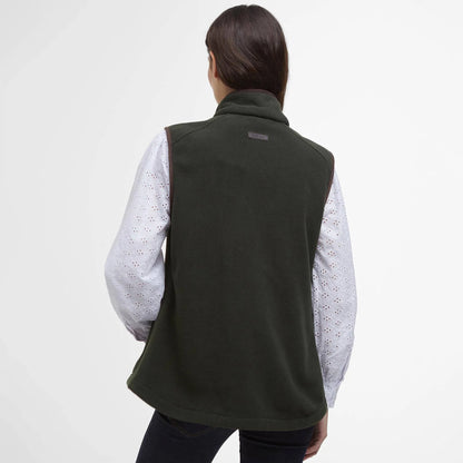 Barbour Womens Country Colton Fleece Gilet Sage