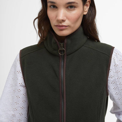 Barbour Womens Country Colton Fleece Gilet Sage