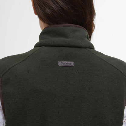 Barbour Womens Country Colton Fleece Gilet Sage