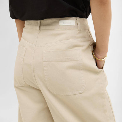 Barbour Womens Daya Barrel-Leg Jeans Jasmine