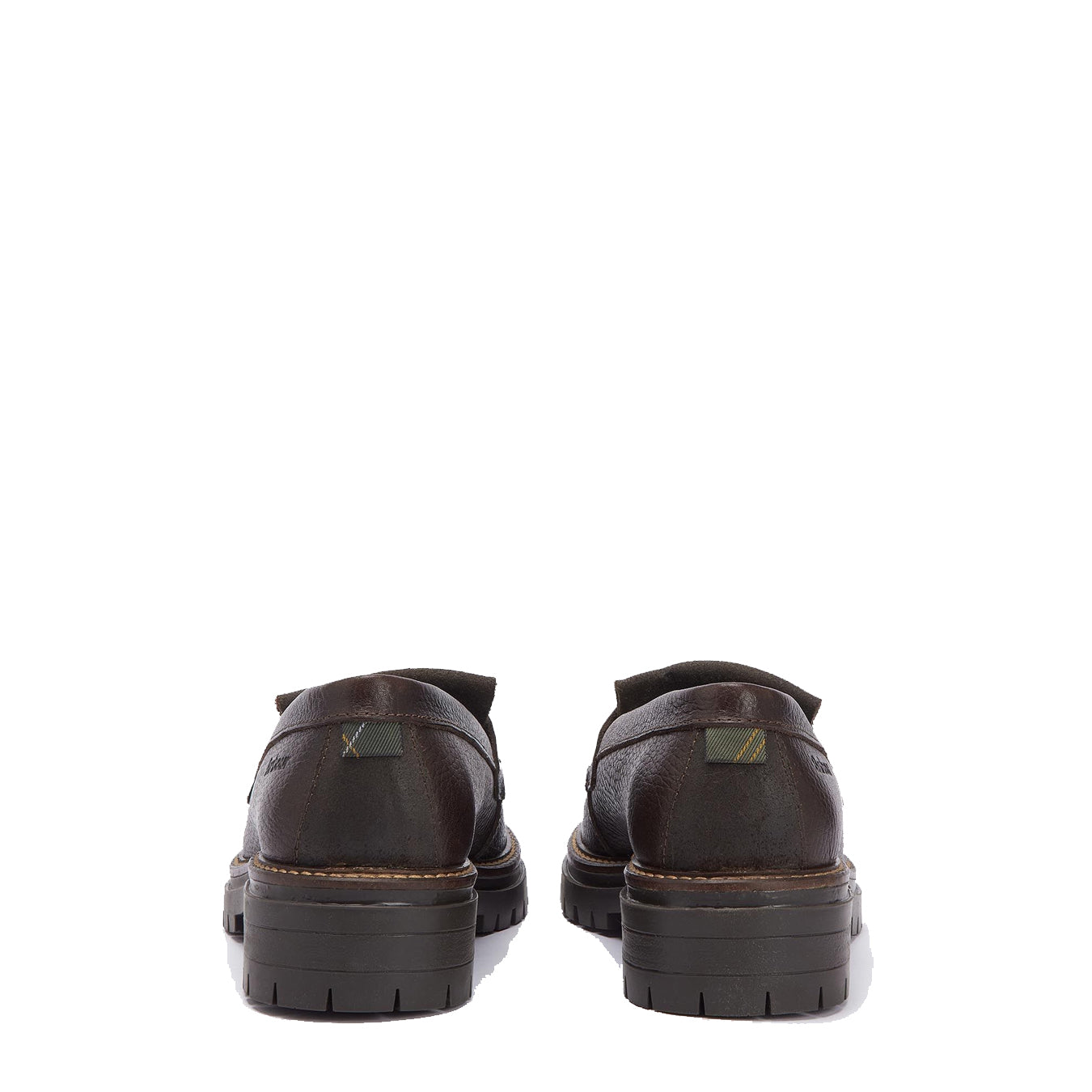 Barbour Womens Dolores Tassel Trim Loafer Dark Brown - The Sporting Lodge