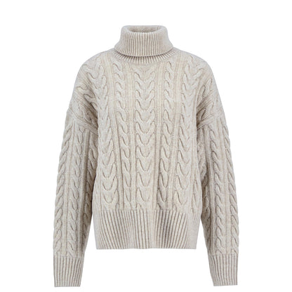 Barbour Womens Embleton Rollneck Jumper Birch - The Sporting Lodge