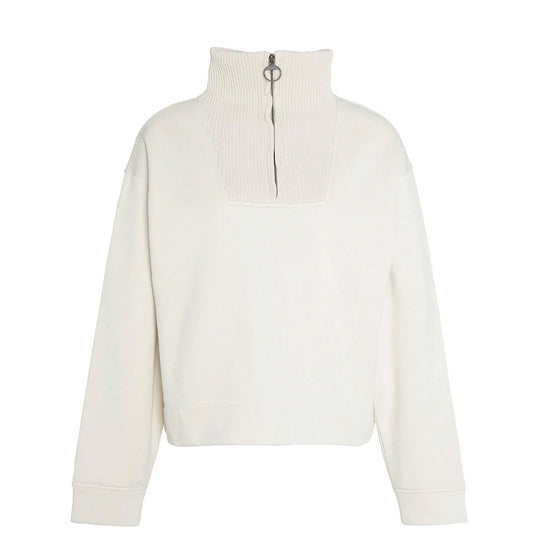 Barbour Womens Fleur Sweatshirt Ecru