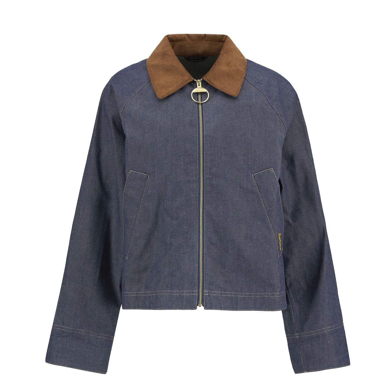 Barbour Womens Freckleton Denim Jacket Indigo / Dress - The Sporting Lodge