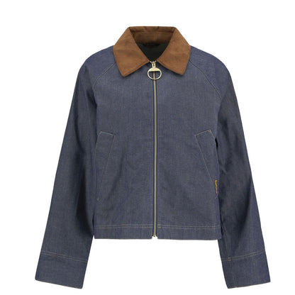 Barbour Womens Freckleton Denim Jacket Indigo / Dress - The Sporting Lodge