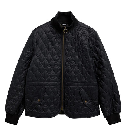 Barbour Womens Hermione Quilted Jacket Black / Shadow Classic