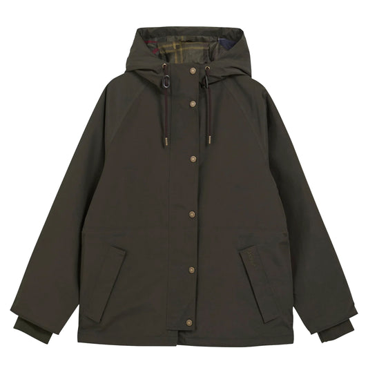 Barbour Womens Hester Waterproof Jacket Sage / Classic