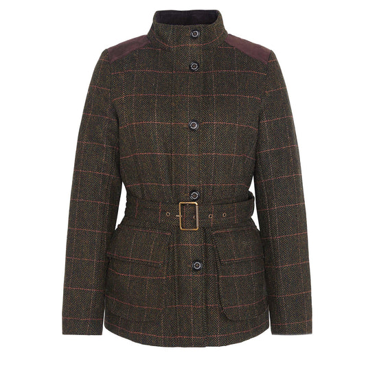 Barbour Womens Hollie Wool Jacket Spiced Pumpkin - The Sporting Lodge