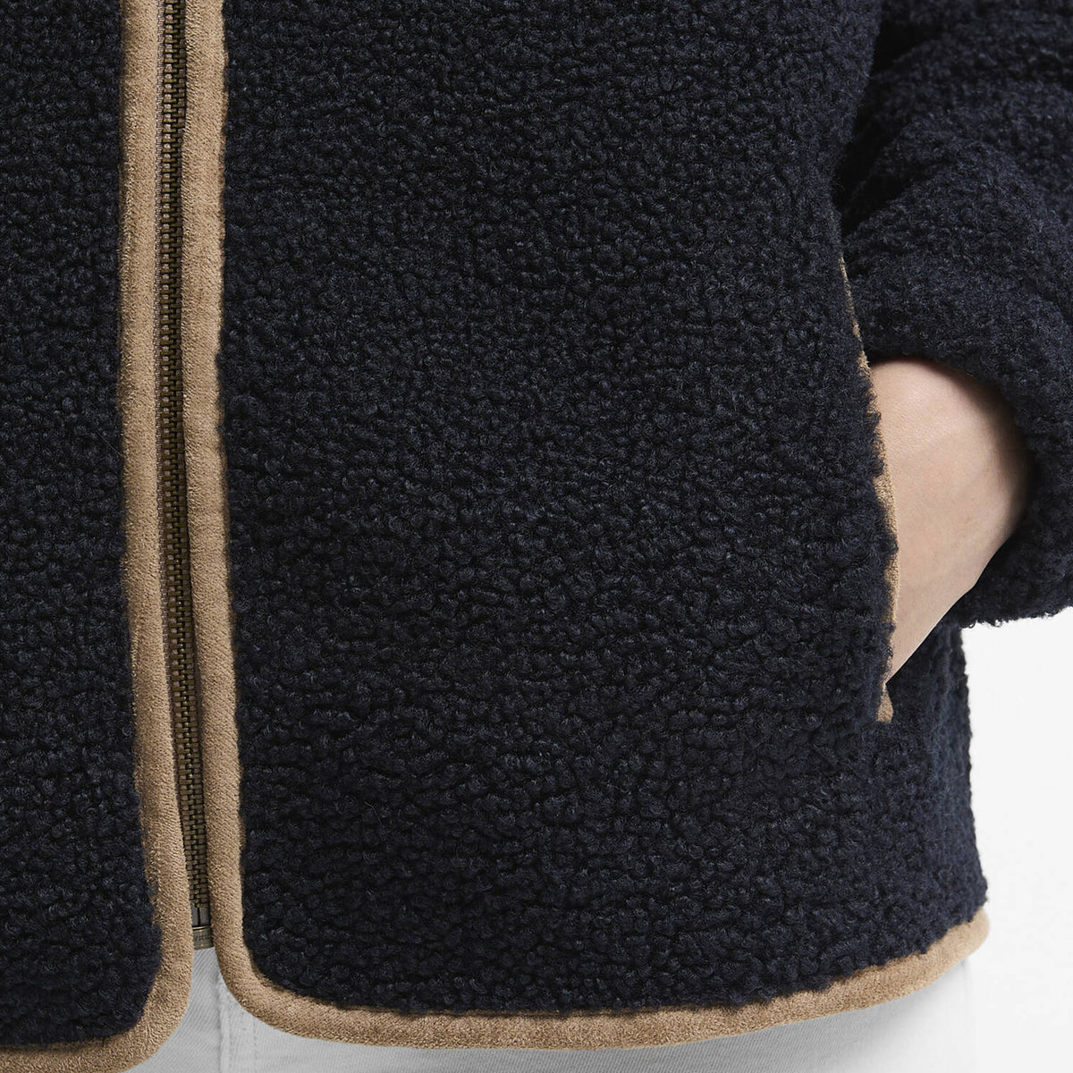 Barbour Womens Homeswood Fleece Dark Navy