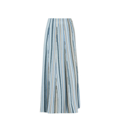 Barbour Womens Josie Knitted Maxi Skirt Multi