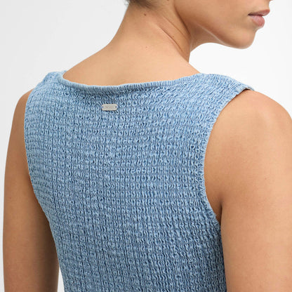 Barbour Womens Josie Midi Dress Chambray