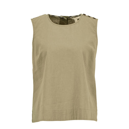 Barbour Womens Josie Top Bleached Olive