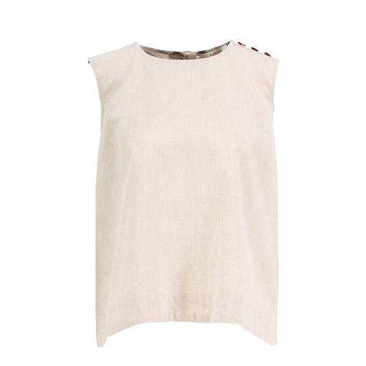 Barbour Womens Josie Top Mist