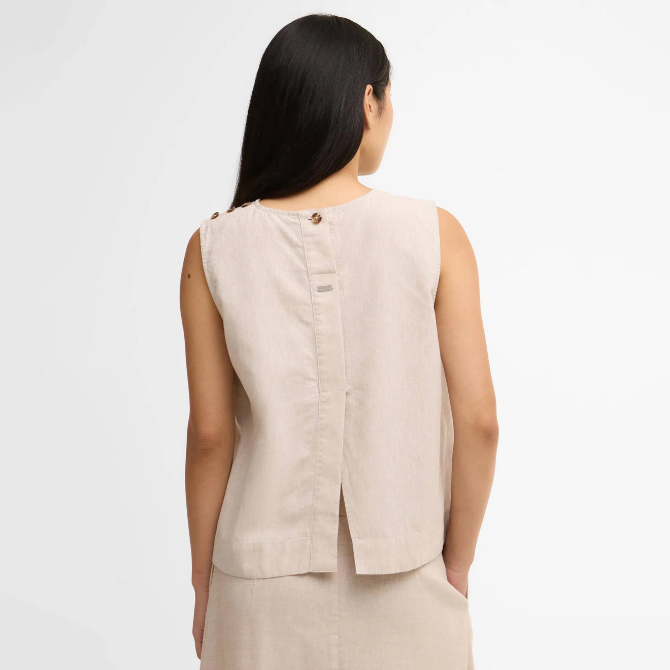 Barbour Womens Josie Top Mist