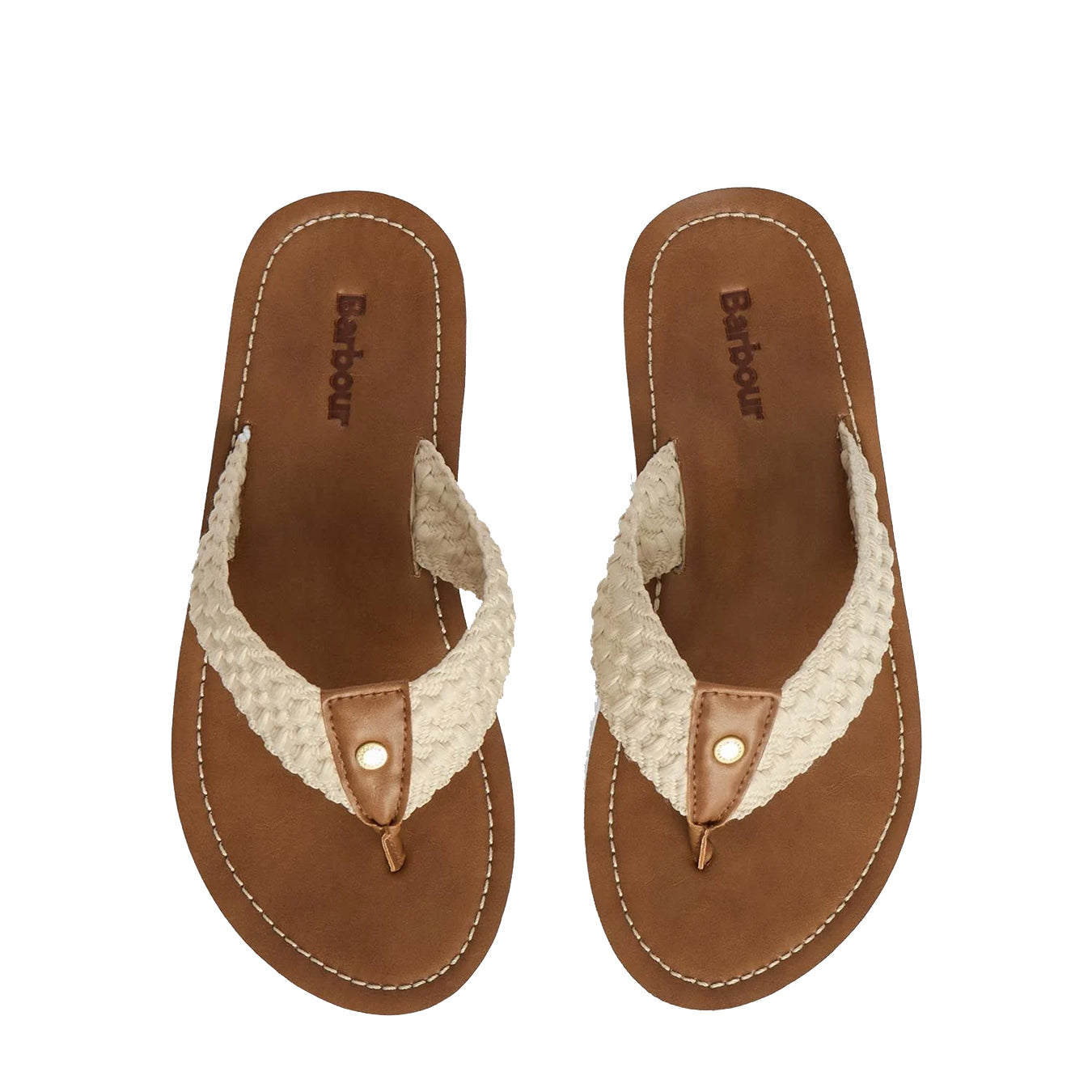 Barbour Womens Kelburn Beach Sandal White